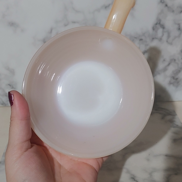 Vintage Peach Luster Fire King Soup Bowl - Picture 4 of 5